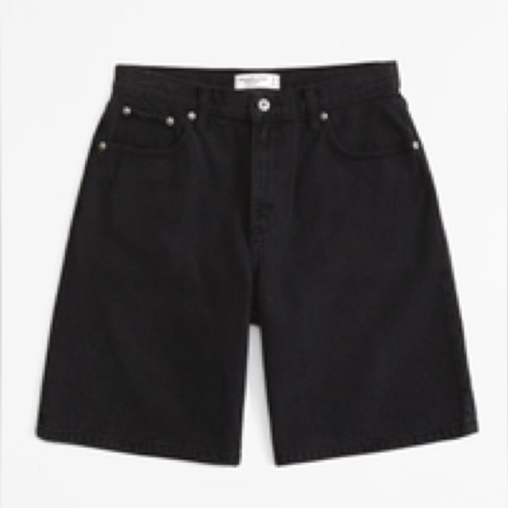 Abercrombie & Fitch Black Women's Shorts